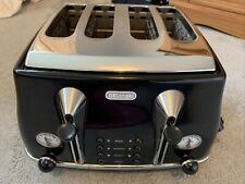 Delonghi black toaster for sale  BASILDON