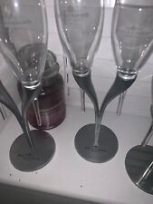 Duo champagne flutes for sale  BOURNEMOUTH