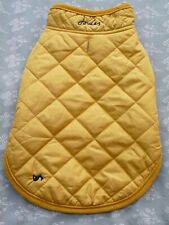 Joules yellow quilted for sale  DERBY