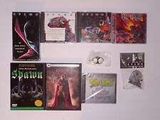 Lote Spawn dos anos 1990: CDs do Álbum, DVD do filme, figura SE, chaveiro VHS, Iced Earth comprar usado  Enviando para Brazil