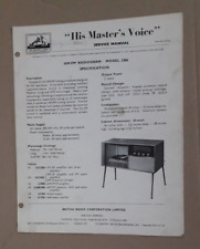 Master voice model for sale  IPSWICH
