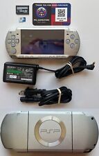 Sony PSP2000 Console + Charger/New Battery/Region Free/6.60 ARK 4/Mystic Silver! for sale  Shipping to South Africa
