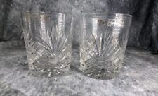 Pair crystal vintage for sale  BURNTWOOD