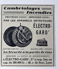 Antique electro gard d'occasion  Expédié en Belgium