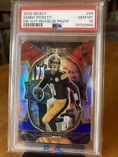 2022 Select Football Kenny Picket Die-cut Red/Blue Prizm #64 Gem MT psa 10 RC for sale  Shipping to South Africa