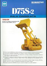 Brochure komatsu d75s usato  Sezzadio