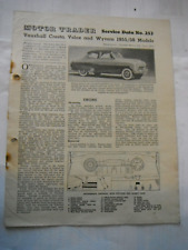 Original 1956 motor for sale  CHESTERFIELD