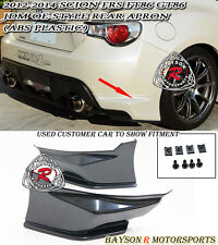 Delantales labiales traseros estilo ABS 12-16 Scion FR-S Toyota 86 12-21 Subaru BRZ OE    segunda mano  Embacar hacia Argentina