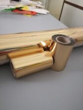 Foil metallizzato oro usato  Ruvo Di Puglia