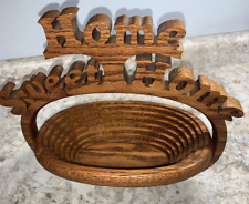Wooden oak bowl for sale  Waupun