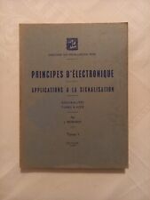 Sncf 1961 principes d'occasion  Paris XV