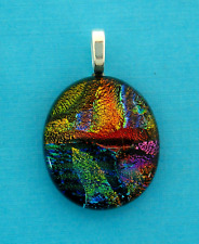 Dichroic glass oval for sale  Deer Trail
