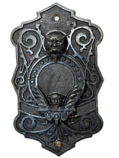 Antiguo gótico victoriano gárgola clandestino Peep Hoyo Cubierta Puerta Hardware segunda mano  Embacar hacia Argentina