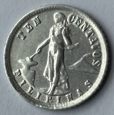 Usado, ¡M moneda de plata de 10 centavos de Filipinas 1938! ¡¡RARO FiND!! ¡¡EXCELENTE ESTADO!!!👍 segunda mano  Embacar hacia Argentina