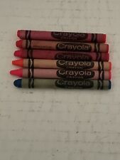 Lote de 6 lápices fluorescentes Crayola (5 colores diferentes) USADOS segunda mano  Embacar hacia Mexico