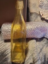 garrafa de vidro amarela vintage comprar usado  Enviando para Brazil