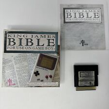 Biblia King James para Nintendo Game Boy con caja, manual, cartucho. segunda mano  Embacar hacia Argentina