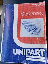 Unipart exhausts catalogue for sale  CHESTERFIELD