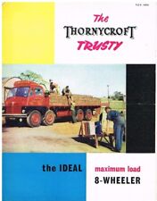 Thornycroft trusty 8x4 for sale  MANSFIELD