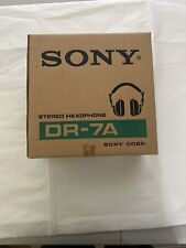 Auriculares estéreo Sony DR-7A vintage con caja original segunda mano  Embacar hacia Argentina