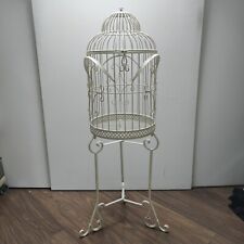 Deco metal birdcage for sale  LONDON