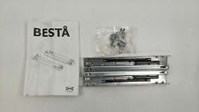 IKEA 202.878.26 Silver Besta Drawer Runner Push-Open Kit 2-Pack NEW myynnissä  Leverans till Finland