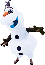Olaf Costume Inflatable Costume Fancy Party Dress Birthday Outfit Adult Size, used for sale  Shipping to South Africa