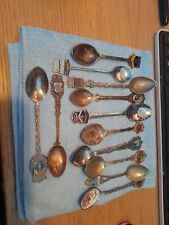 Decorative souvenir teaspoons for sale  BROMLEY