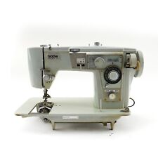 Máquina de coser antigua tela metálica vintage Brother Project 211 de punto recto segunda mano  Embacar hacia Argentina