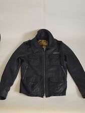 Superdry leather jacket. for sale  ROCHESTER