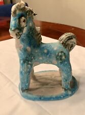 Used, GUIDO GAMBONE BLUE HORSE Pony Sculpture Pottery SIGNED MCM Italy Italian Art for sale  Shipping to South Africa