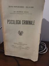 Psicologia criminale testo usato  Potenza