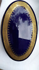 Bonbonnière oval bleu d'occasion  Roquefort-les-Pins