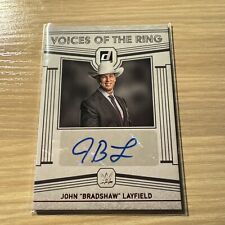 2023 WWE Chronicles Donruss Voices Of The Ring John “Bradshaw” Layfield Auto JBL for sale  Shipping to South Africa