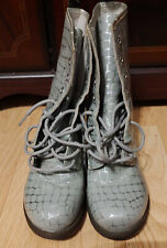silver dr martens for sale  PLYMOUTH
