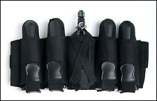 PAINTBALL 4+1 Pod Ejetor Tank Pack Harness COM 4-130 cápsulas redondas NOVO comprar usado  Enviando para Brazil