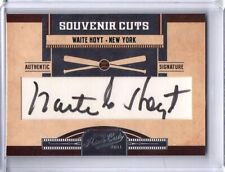 Waite Hoyt 2011 Prime Cuts cortes de recuerdo autógrafo automático Yankees #15 07/15 segunda mano  Embacar hacia Argentina