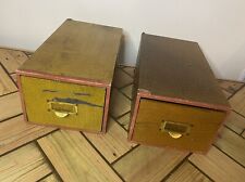 Pair vintage wooden for sale  Shipping to Ireland