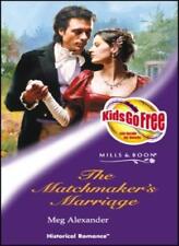 The Matchmaker's Marriage (Mills & Boon Historical),Megan Alexander for sale  Shipping to South Africa