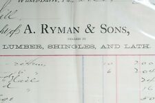 Wilkes barre 1896 for sale  Shickshinny