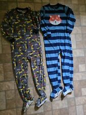 Lote de 2 pijamas de patas de lana de Carter's usados talla 7 para niños segunda mano  Embacar hacia Argentina