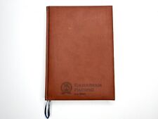 Cuaderno diario vintage de cuero sintético del Pacífico canadiense M. Castelli #67625 segunda mano  Embacar hacia Argentina
