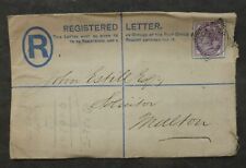 1890 registered cover for sale  UK