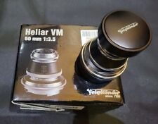 Voigtlander 50mm f3.5 for sale  LONDON
