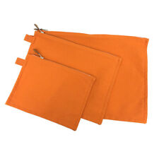 Bolsa HERMES Bora conjunto com 3 peças bolsa de mão plana cosmética algodão lona laranja comprar usado  Enviando para Brazil