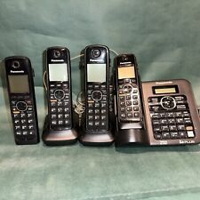 PANASONIC KX-TG6641 Cordless Phone System Answering Machine 4 Handsets DECT 6.0+ for sale  Shipping to South Africa