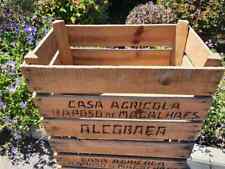 Wooden apple crate for sale  LISS