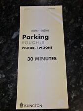 Islington parking vouchers for sale  HORNCHURCH