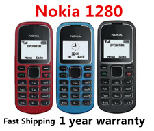 Teléfono celular Nokia 1280 2G GSM 900/1800 desbloqueado clásico global + 1 año de garantía segunda mano  Embacar hacia Argentina