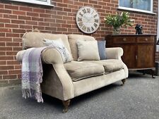 Beige chenille sofa for sale  BATLEY